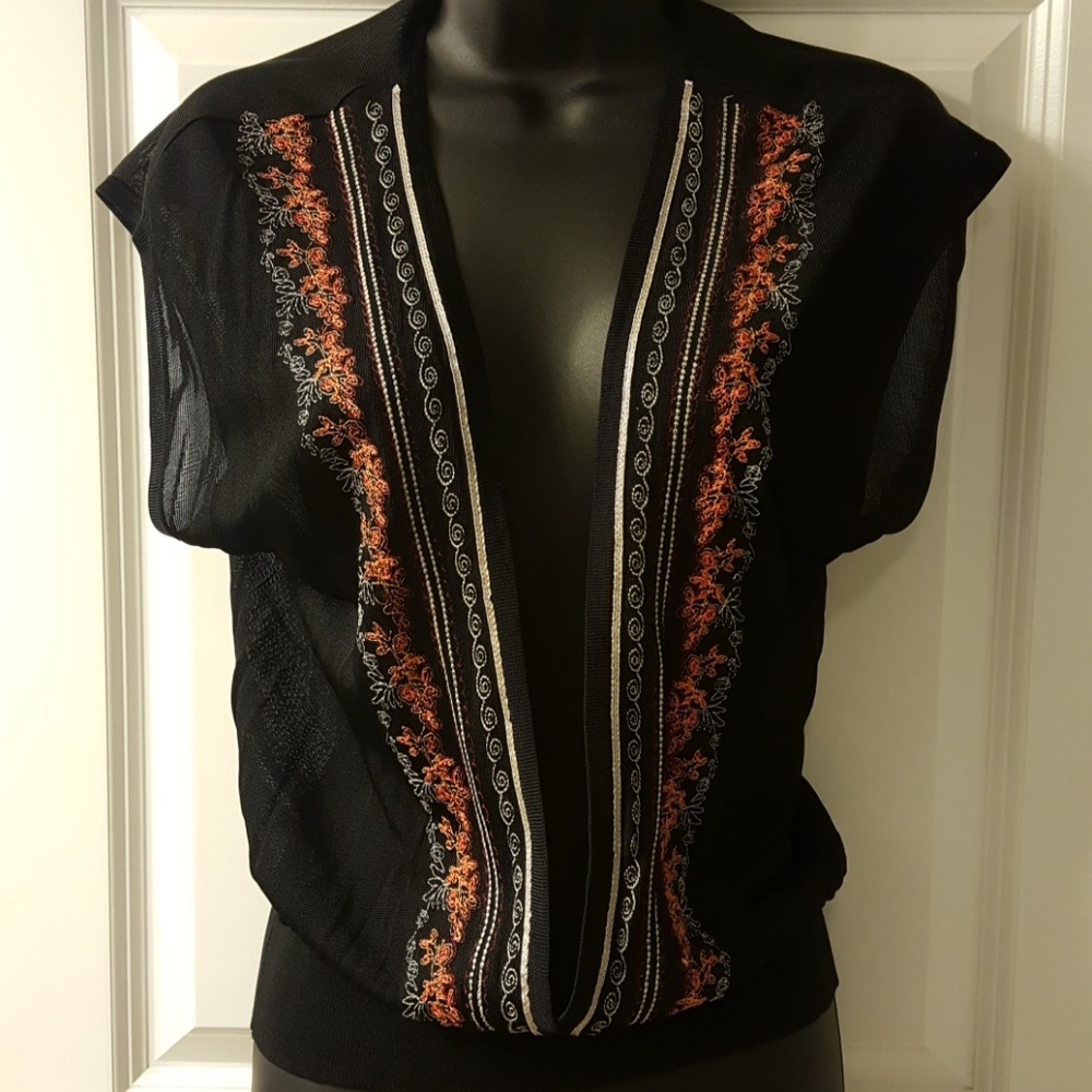 Kenneth Cole Floral Shrug